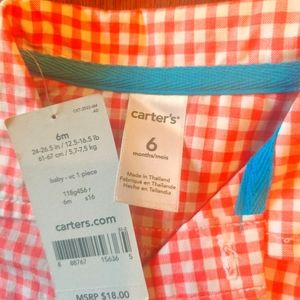 Carter's Boys Romper -6 month